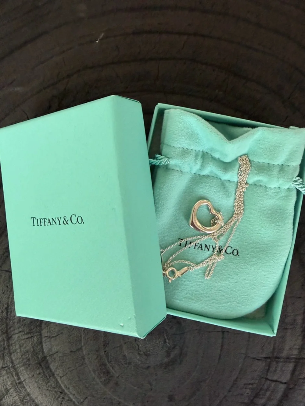 Tiffany & Co. Open Heart Necklace - Picture 4 of 8